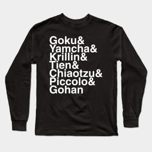 Saiyan Saga Hereos Long Sleeve T-Shirt